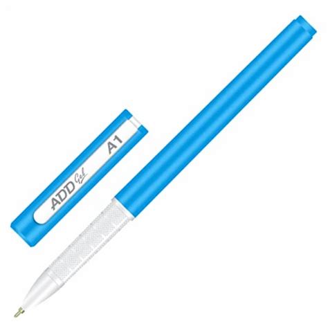 Sky Blue Plastic Gel Pen For Writing Packaging Type Packet At Rs 8