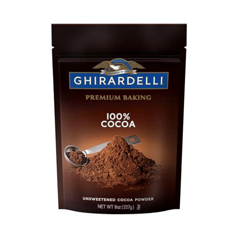 Ghirardelli Cocoa Unsweetened Cocoa Powder Euro Usa