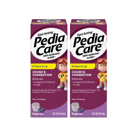 Buy PediaCare Fast Acting Children's Multi-Symptom & Congestion Liquid ...