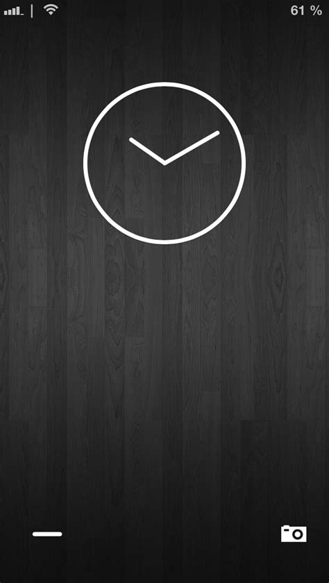 New Lockscreen Theme: Analog Clock. As always exclusively for /r ...