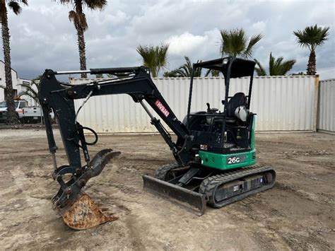 2018 John Deere 26g Mini Hydraulic Excavator For Sale Colton Ca 166303236