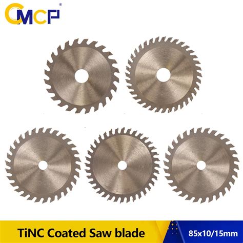 Pc X Mm Circular Saw Blade For Wood Ticn Coated Tct Saw Blade