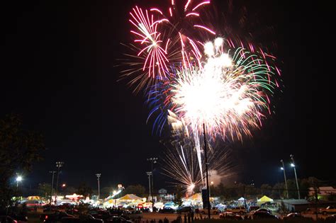 Lodi Oh Fireworks During The Sweet Corn Festival Photo Picture