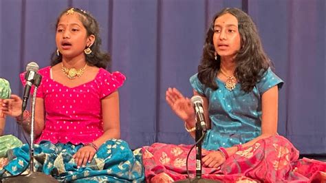 First Stage Performance By Aaradhya N Mahita Music Stageprogram