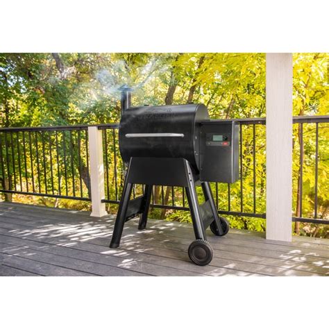 Traeger Pro 575 Barbecue Zwart D2 Controller Wifire Technologie