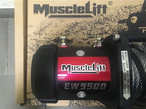 Купить лебедку электрическую 12В T max Musclelift EW 9500