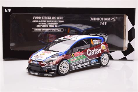 Ford Fiesta RS WRC Qatar M Sport World Ralley Team N4 Ostberg Anderson