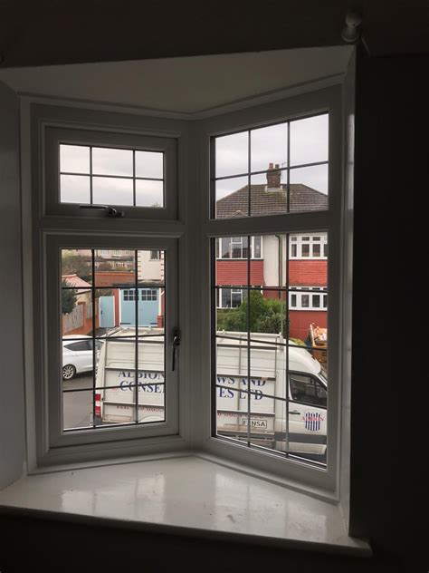 White Upvc Bay Windows With Square Leads - BR4 | Albion Windows