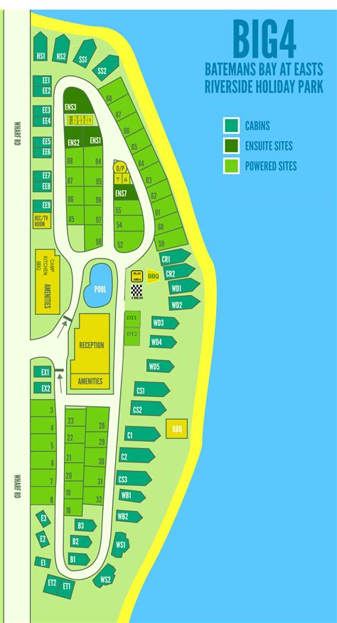 South Bay Holiday Park Map