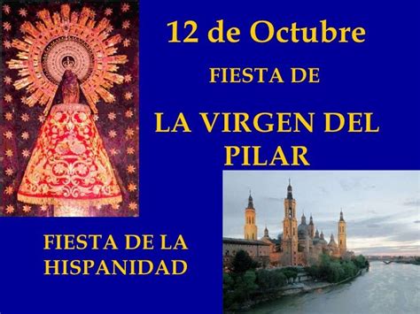 De Octubre Fiesta De La Virgen Del Pilar Fiesta De La Hispanidad