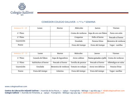 Comedor Colegio Salliver