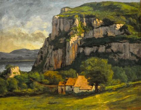 Más tamaños Gustave Courbet The Rock of Hautepierre 1869 at Art