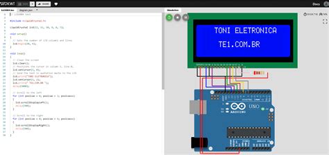 Simulador Arduino online Wokwi Grátis Toni Eletrônica