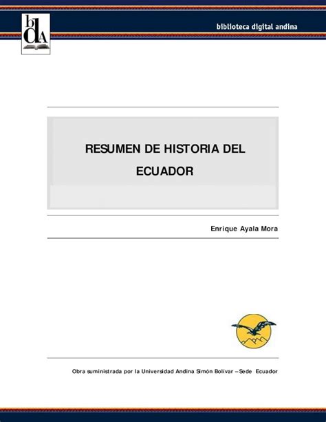 Pdf Resumen De Historia Del Ecuador Wordpress El Incario