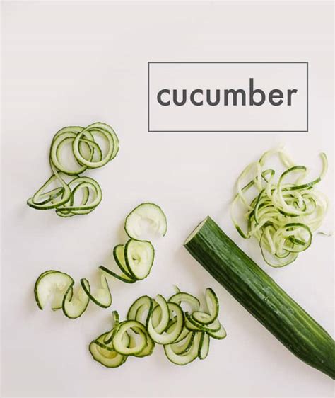 Cucumber — Inspiralized