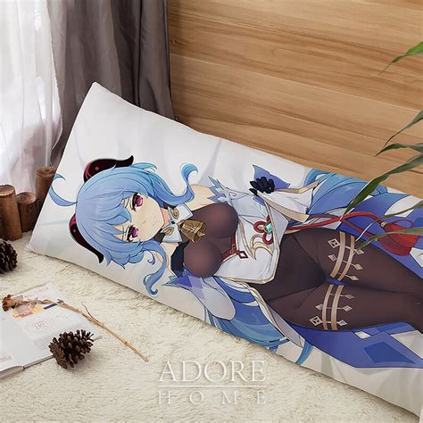 Genshin Impact Ganyu Dakimakura Anime Hugging Body Pillow Etsy