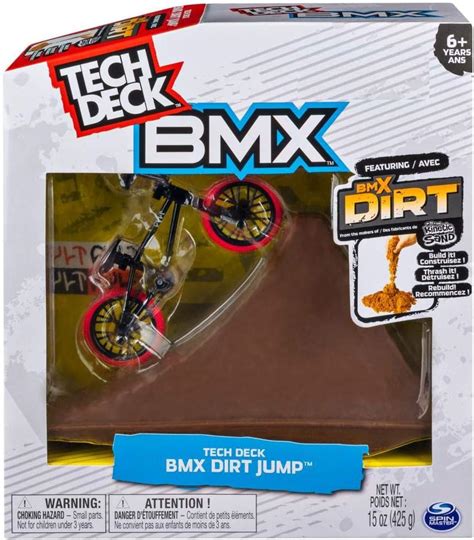 Tech Deck Bmx Dirt Jump Set With 14 Oz Of Bmx Dirt Au