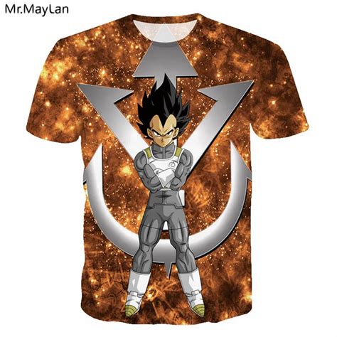 Classic Anime Dragon Ball Z DBZ Goku Print 3D T Shirt Men Women Casual