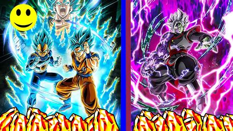 Dokkan Battle Worldwide Celebration Lr SSJB Goku And Vegeta And Fusion