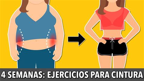 Consigue Una Cintura MÁs PequeÑa En 4 Semanas Con Este Entrenamiento En Casa Youtube