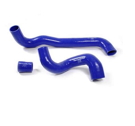 Tf Kit De Durites Intercooler Silicone Bleu Terrafirma Pour