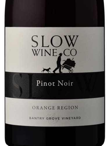 Slow Wine Co Pinot Noir Vivino US