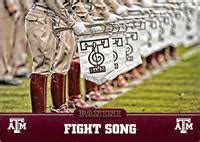 Texas A&M Fight Song "Aggie War Hymn" football card (Texas A&M Aggies ...