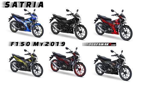 Pilihan Warna Suzuki Satria F Injeksi Terbaru September Total