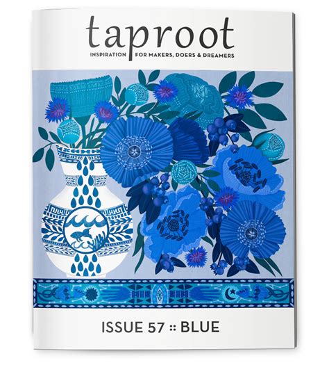 Taproot Magazine Issue 57~Blue