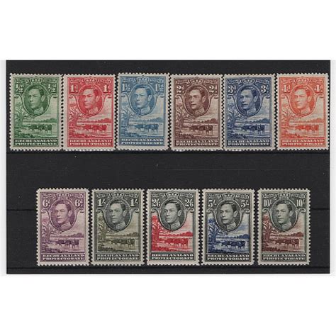 Cp1523 Bechuanaland Protectorate · 1938 M Mlh Kgvi Pictorial