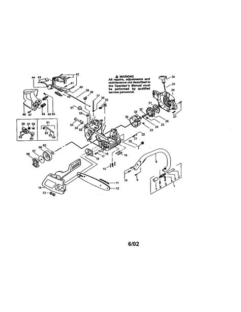 Craftsman 18 42cc Chainsaw Parts Manual