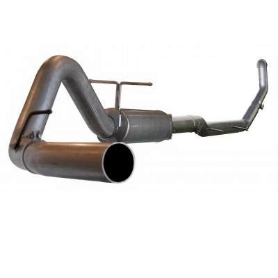 Ford F250 aFe Large Bore HD Turbo-Back Exhaust System Aluminum - 49 ...