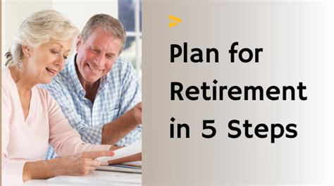 Plan For Retirement In 5 Steps My Blog