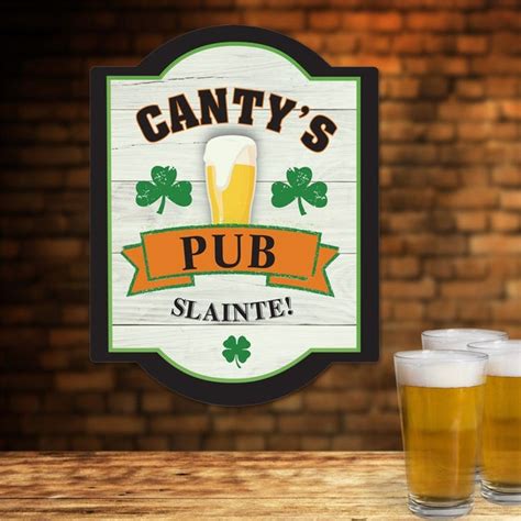 Irish Pub Sign Etsy