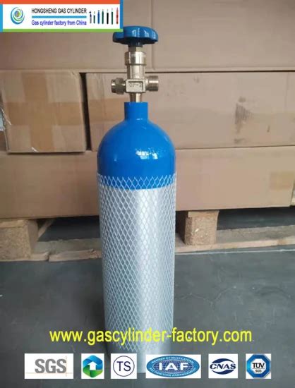 ISO7866 Aluminium Gas Cylinder Calibration Gas Mixtures Cylinders