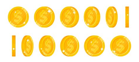 Coin Flip Vector Images Over 700