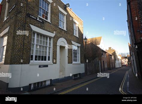 Love Lane Old Town In Margate Isle Of Thanet Kent Stock Photo Alamy