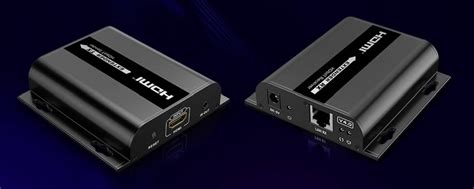 HDMI Extender 120 v 4 RX TX przesyłanie HDMI po skrętce LKV383 4 0