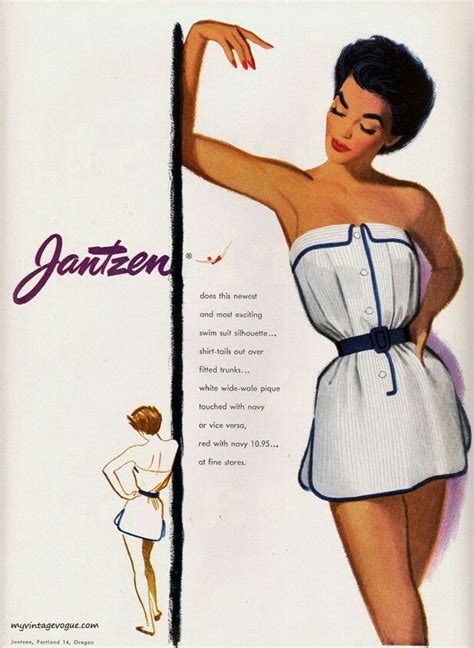 Jantzen 1952 Vintage Swimsuits Vintage Swimwear Retro Swimwear