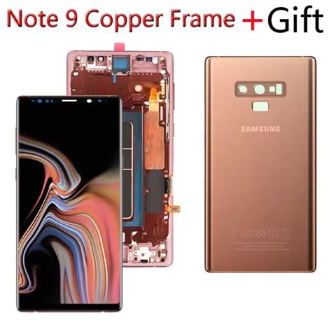 5 ORIGINAL Super AMOLED LCD For SAMSUNG Galaxy Note 9 LCD Display Note