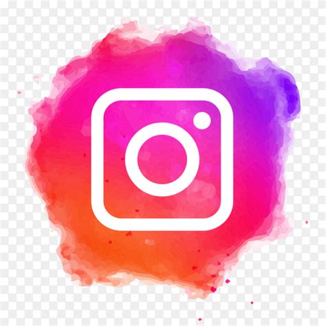 Instagram logo watercolor transparent PNG - Similar PNG