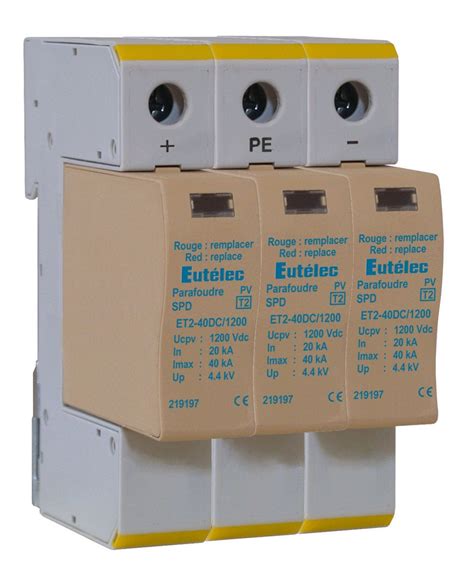 Type Surge Arrester Din Rail Photovoltaic Draw Out Ritm Industry