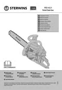 Manual Sterwins Pcs Chainsaw