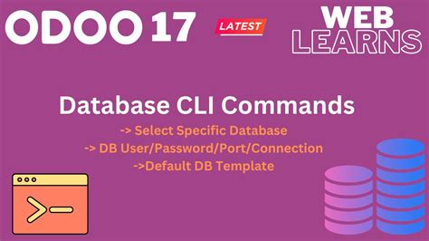 Mastering Odoo Database Cli Commands Youtube