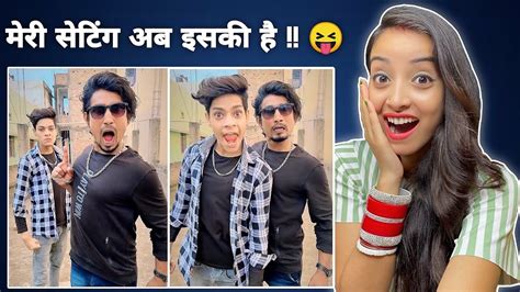 गर्लफ्रेंड दौड़ा दौड़ा के मारती है 😂 Mani Meraj Tik Tok New Comdey