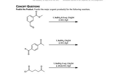 Solved CONCEPT QUESTIONS Predict The Product Predict The Chegg