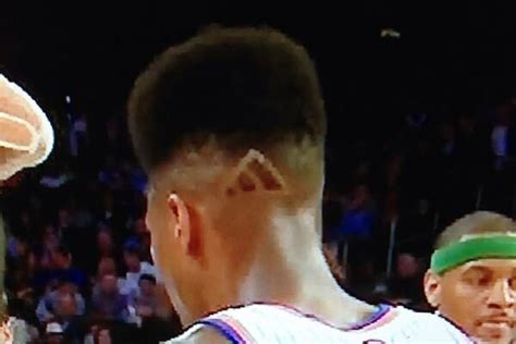 Iman Shumpert Has Adidas Logo Carved Into Hair