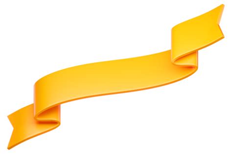 Yellow Ribbon Png PNGs for Free Download