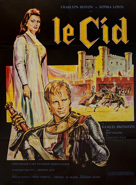 El Cid Original 1961 French Grande Movie Poster - Posteritati Movie Poster Gallery