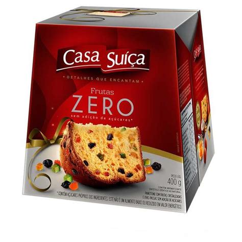 Panettone Frutas Cristalizadas Zero A Car G Casa Su A Panetone